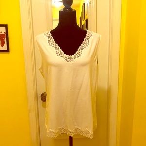 Cold water creek white shell